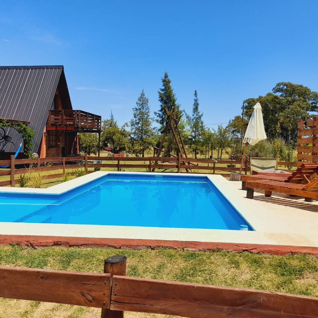 Vista exterior de la Cabaña Don Elisario